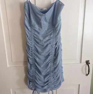 Hollister corset dress light blue, size Sm